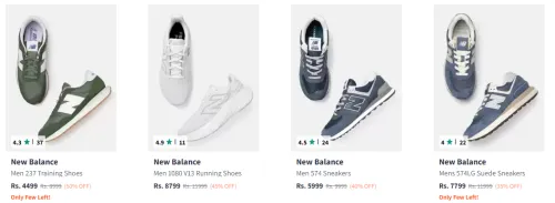 Image of New Balance Men's Sneakers up to 50% Discount