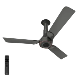 nex Glyde A70 1200mm BLDC Ceiling Fan (Remote, Grey)