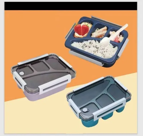 Image of NIJEK STORE Leak Proof 4-Compartment Lunch Box 1800ml – 2 Containers
