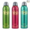 Nike Amber+Rose+Musk Deo Spray Pack of 3 (200ml each)
