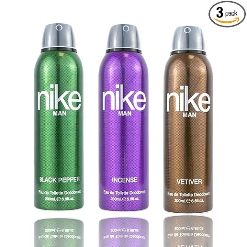 Image of Nike Black Pepper + Incense + Vetiver Fresh Spray Deodorant for Men 