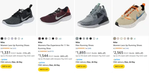 Image of Nike Women's Shoes at minimum 64% Discount