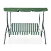 Nilkamal 3 Seater Metal Outdoor Swing | Garden Swing | Balcony Swing (Leisure)