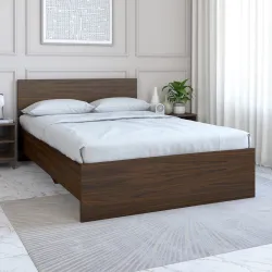 Nilkamal Arthur Engineered Wood Bed Without Storage