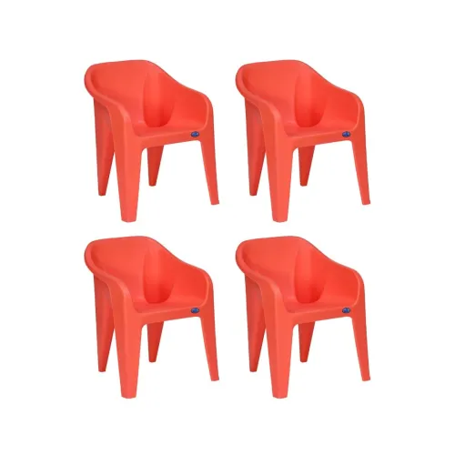 Image of Nilkamal CHREEEZYGO Plastic Chair Set of 4
