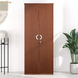 Nilkamal Massif 2 Door Wardrobe Without Mirror Engineered Wood Almirah1 Hanging Rode