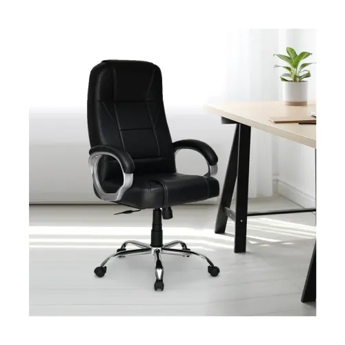 Image of Nilkamal Mega High Back Office Chair Leatherette Ergonomic Office.