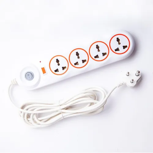 Image of Nippo Surge Protector 4 Socket 1 Switch-2 mtr