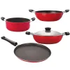 Nirlon Non-Stick Aluminium Odor Free 4 Piece Durable Kitchen Item Combo Set Offer
