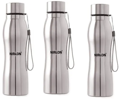 Image of NIRLON Aqua Stainless Steel Fridge Water Bottle 1000 ml