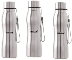 NIRLON Aqua Stainless Steel Fridge Water Bottle 1000 ml