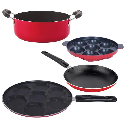 Image of Nirlon Cookware So3 Layer Coated with Bakelite Handle