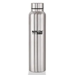 Nirlon Fridge Bottle – Stainless Steel, 1000ml