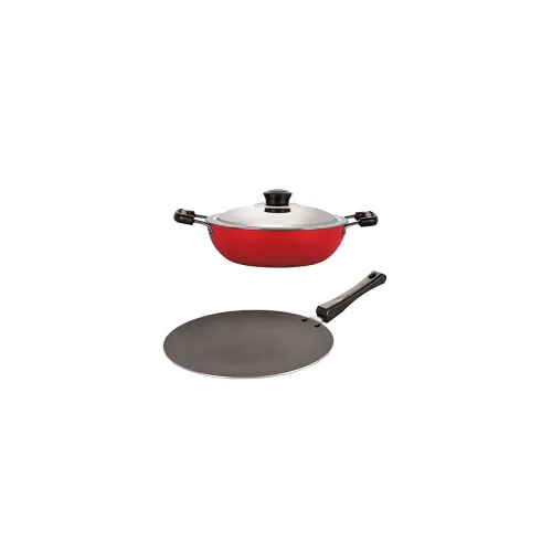 Image of Nirlon Non-Stick Aluminium Durable Kitchenware Combo 