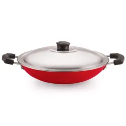 Nirlon Non Stick Aluminium Gas Compatible Appa Chatti