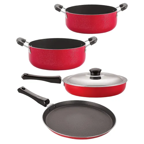 Image of Nirlon Non-Stick Coated Dishwasher Combo Set