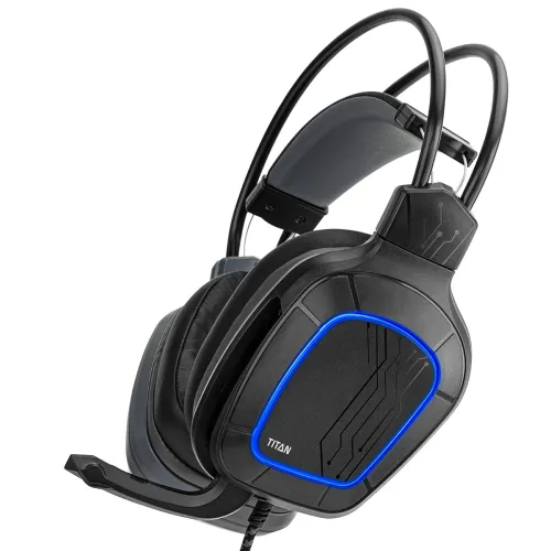 Image of Nitho Titan Wired On Ear Stereo Gaming Headphones With Mic, 7.1 Surround Sound (Usb Adapter Included)
