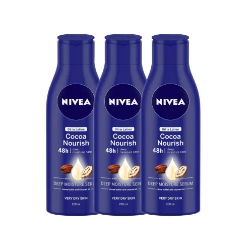 Image of Nivea Cocoa Nourish Oil In Lotion,
