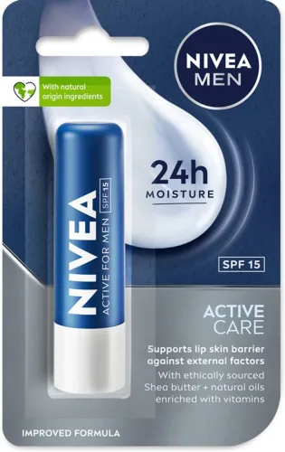 Image of NIVEA Men Care Lip Balm Care
