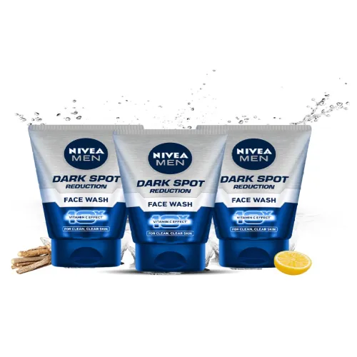 Image of Nivea Men Dark Spot Reduction Face Wash 10X Vitamin C Effect Set