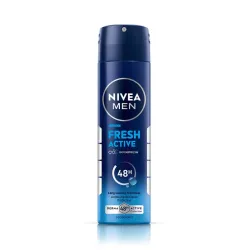 NIVEA MEN Fresh Active Original Deodorant for Men | 48 H Active Odour Protection | Long Lasting Smell Deo | Marine Fresh