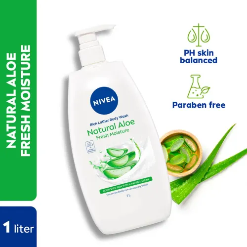 Image of NIVEA Natural Aloe Body Wash 1L
