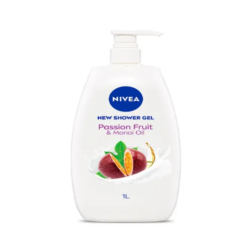 Image of Nivea Passion Fruit & Monoi Oil Shower Gel - 1 L