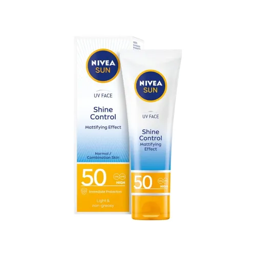 Image of NIVEA Sunscreen SPF 50 Shine Control (50ml) 