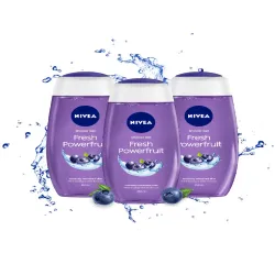 Nivea Women Set of 3 Fresh Powerfruit Care Shower Body Wash