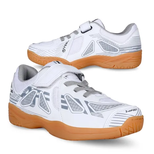 Image of Nivia Appeal 3.0 Red/Black Badminton Shoes for Kids