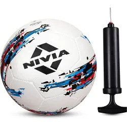 Nivia Storm Football with Ball Pump