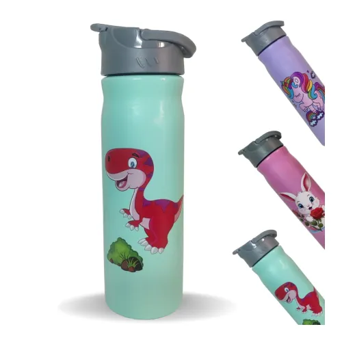 Image of Nkyub 500ml Kids Stainless Steel Sipper Bottle