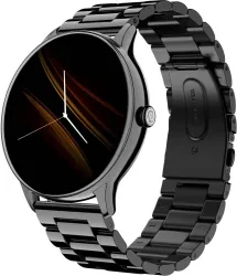 Noise Crew Go with 1.39 Display, BT Calling with Metal Strap and 7 Days Battery Life Smartwatch  (Elite Black Strap, Reg