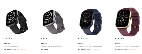 Image of NOISE Noise Smartwatch Starting At ₹999