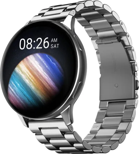 Image of Noise Vortex Plus Smartwatch (1.46inch AMOLED, BT Calling, Elite Silver)