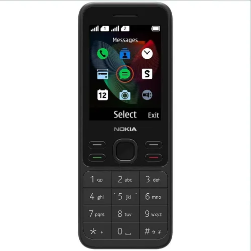 Image of Nokia 150 Dual Sim Keypad Mobile,Wireless FM radio, Bluetooth, MP3 player (Black)