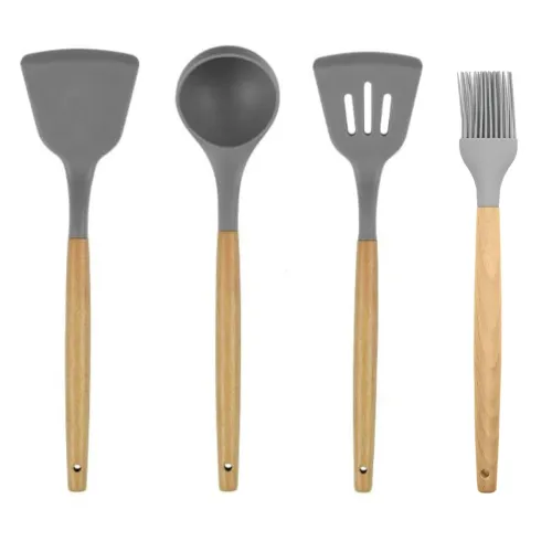 Image of Non Stick Silicone Utensil Set (Set of 4)