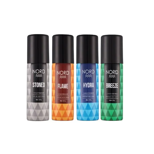 Image of NORD Intense Deodorant sprey Pack of 4