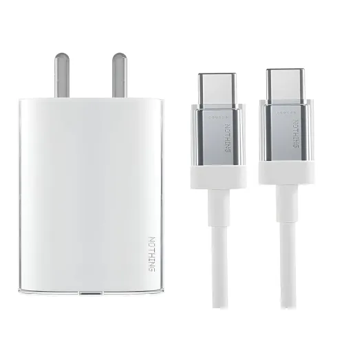 Image of Nothing 45W Dual Port Type C Rapid Charger Adapter