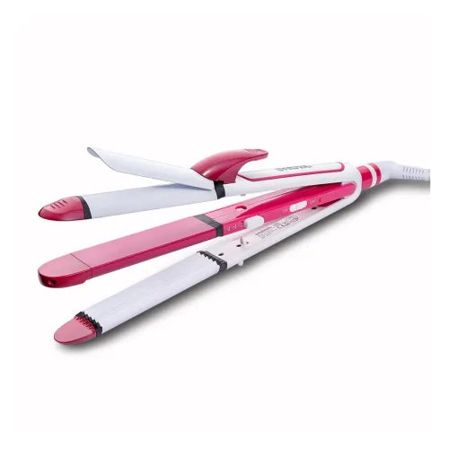 Image of NOVA 3 in 1 Hair Styler -Curler, Crimper NHS 806 Hair Straightener