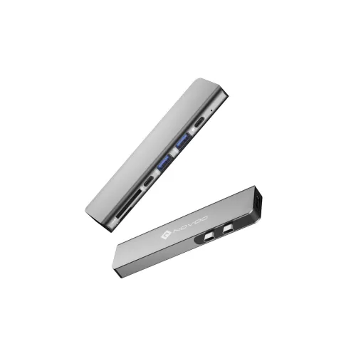 Image of NOVOO 7-in-2 USB-C Hub for MacBook