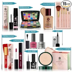 NOY Makeup Kit Combo Luxe (Kit-15 Pcs)