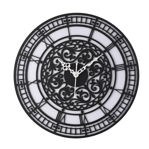 Image of Nozvera Wooden Wall Clock 