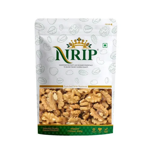 Image of NRIP Deluxe 100% Natural Dried California Walnut Kernels, 200g