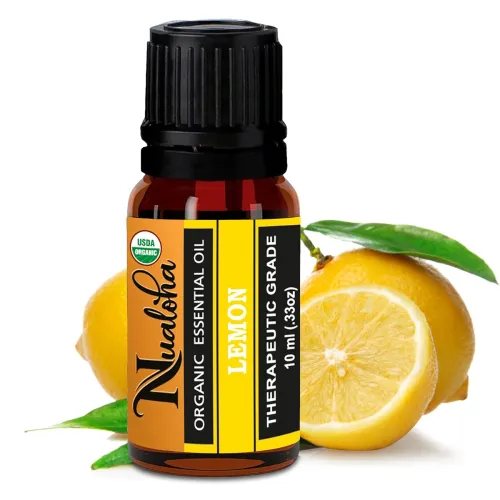 Image of Nualoha Organic Lemon Oil, 10ml