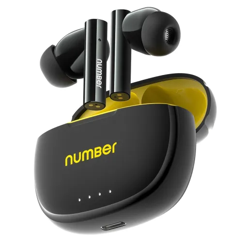 Image of Number Navo Buds X1 Earbuds (Black Sun)