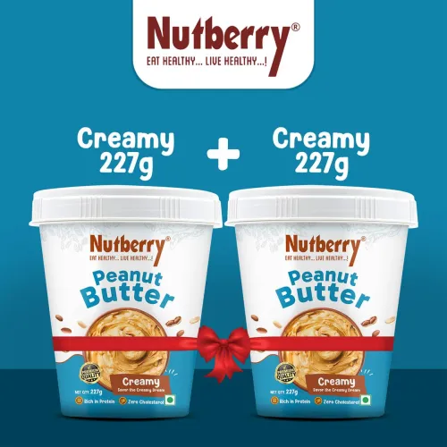 Image of Nutberry PEANUT BUTTER CREAMY 227GM