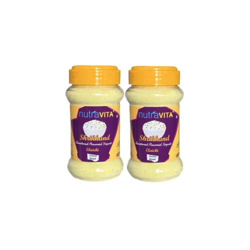 Image of Nutra Vita Freeze Dried Shrikhand Powder 125g*2