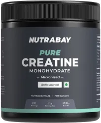 Nutrabay Pure Micronised Creatine (200 g, Unflavoured)