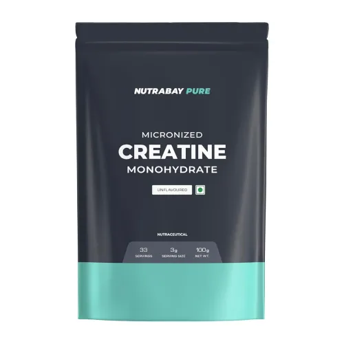 Image of Nutrabay Pure Micronised Creatine Monohydrate Powder